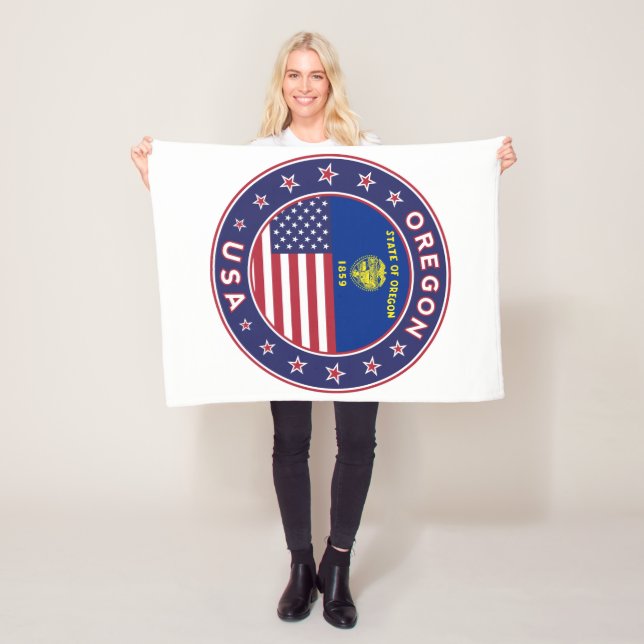 Couverture Polaire Oregon (En situation)