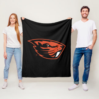 Couverture Polaire Oregon State Beavers | Tête de castor