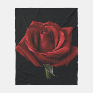 Couverture Polaire oreiller rouge