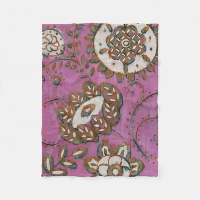 Couverture Polaire Ornement rayonnant II (Devant)