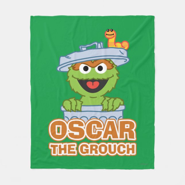 Couverture Polaire Oscar the Grouch Classic Style (Devant)