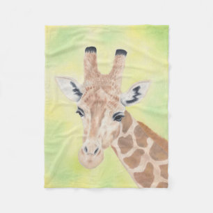 Couverture Polaire Ouatine de girafe