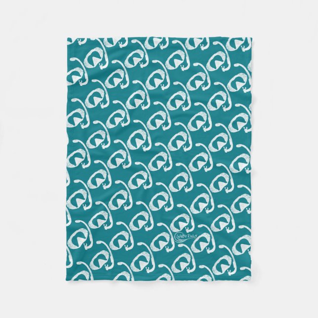 Couverture Polaire Ouatine de scaphandre de bébé de l'eau (Devant)