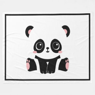 Couverture Polaire Ours Panda