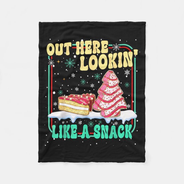 Couverture Polaire Out Here Lookin' Like A Snack Christmas Cakes Debb (Devant)