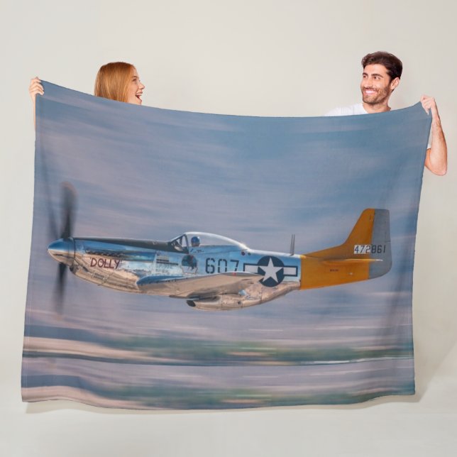 COUVERTURE POLAIRE P-51 MUSTANG (En situation)