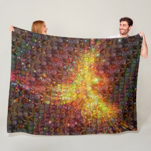 Couverture Polaire P est pour Phoenix Mosaic