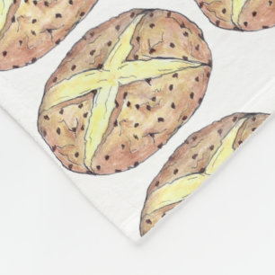 Couverture Polaire Pain de soda irlandais Pain St. Patrick's Day Baki