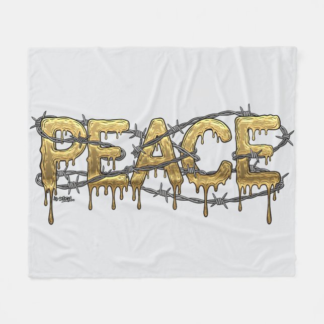 Couverture Polaire Paix (Devant (Horizontal))