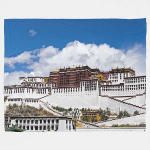 Couverture Polaire Palais de Potala à Lhassa - Tibet