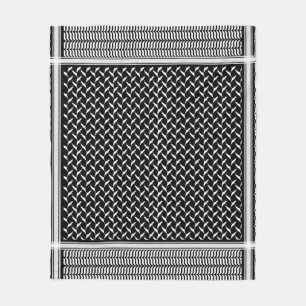 Couverture Polaire Palestinien Keffiyeh