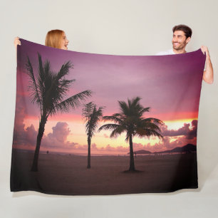 Couverture Polaire Palmiers