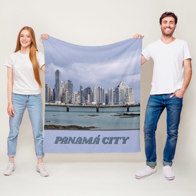 Couverture Polaire Panama Skyline (En situation)
