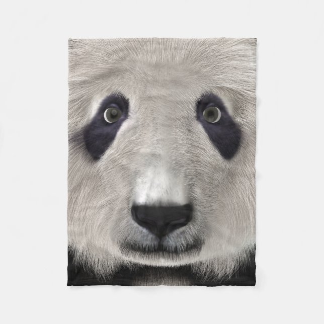 Couverture Polaire Panda roux (Devant)