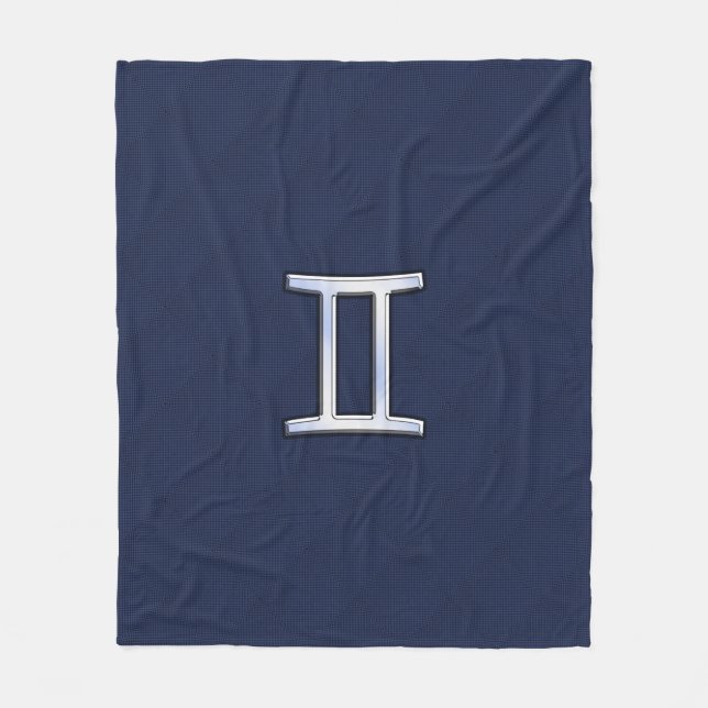 Couverture Polaire Panneau Zodiac Gemini Marine Blue Carbon Fiber Pri (Devant)