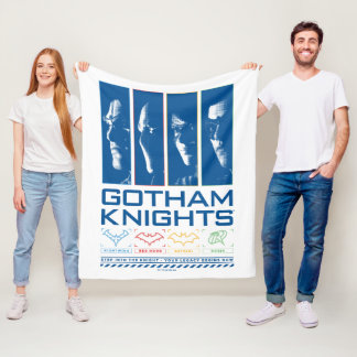 Couverture Polaire Panneaux de visage Gotham Knights