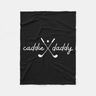 Couverture Polaire Papa Caddie Golfeur Papa Amateur de Golf Jolies Go
