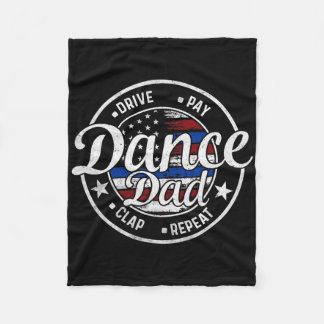 Couverture Polaire Papa Danse Danse Vintage Danse américaine Danse Pè