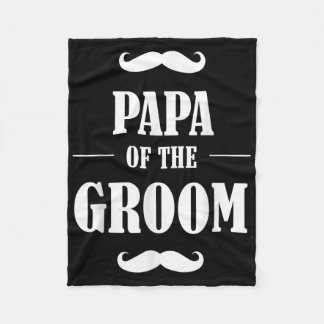 Couverture Polaire Papa du marié T Shirt Mariage drôle Enterrement de