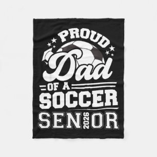 Couverture Polaire Papa fier d'un ballon de foot senior promotion 202