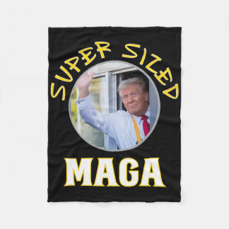 Couverture Polaire Papa Trump Vance 2024 fait des frites