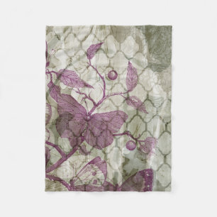 Couverture Polaire Papillons d'arabesque III