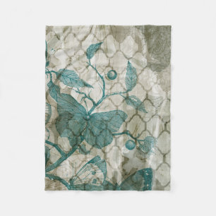 Couverture Polaire Papillons d'arabesque V