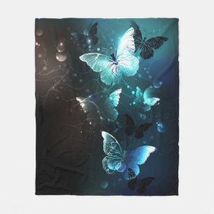 Couverture Polaire Papillons de nuit