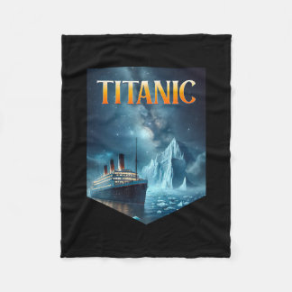 Couverture Polaire Paquebot de croisière Titanic Iceberg 1912 Rms Voy