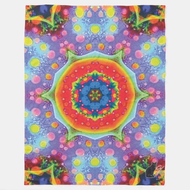 Couverture Polaire Paradigm Kaleidoscope (Devant)