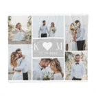 Paraphe amoureuse Initiales modifiable Couleur Col