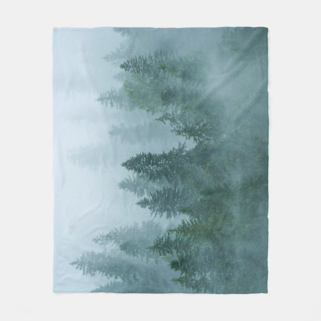 Couverture Polaire Parc national de Ceahlau Morning Froid. (Devant)