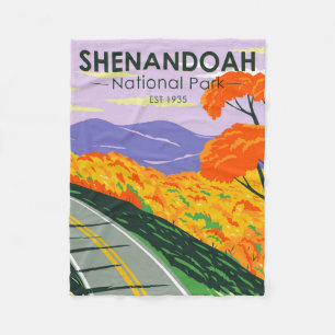 Couverture Polaire Parc national de Shenandoah Skyline Drive Virginie