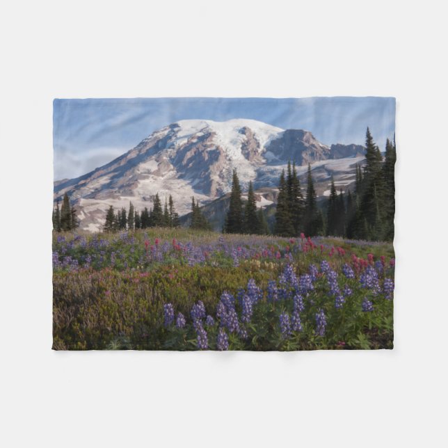 Couverture Polaire Parc national du Mont Rainier, Mont Rainier 3 (Devant (Horizontal))