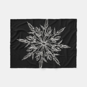 Couverture Polaire Parfait flocon de neige pour Noël