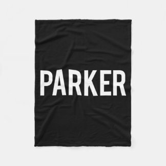 Couverture Polaire Parker - Cool New Funny Name Fan Gift Tee 