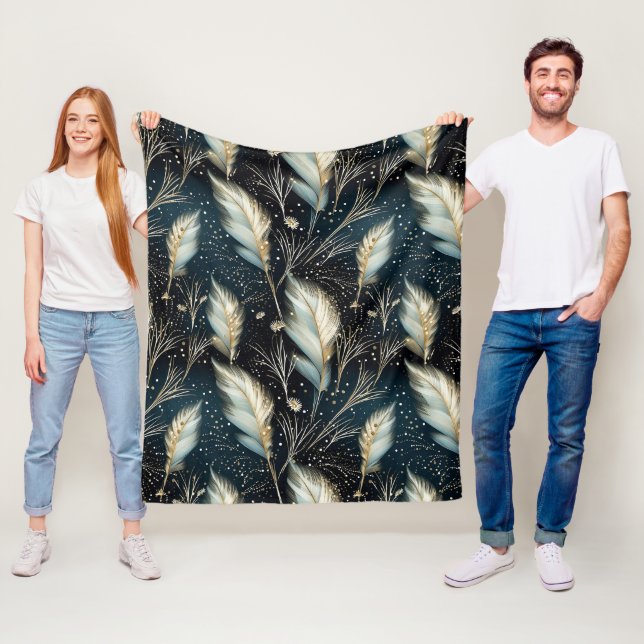 Couverture Polaire Parties scintillant Pampas Grass (En situation)
