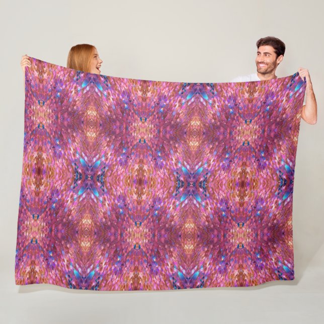 Couverture Polaire Parties scintillant Populaire Opal Holographic Col (En situation)