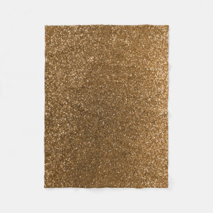Couverture Polaire Parties scintillantes d'or