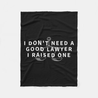 Couverture Polaire Pas besoin d'un bon avocat, j'ai élevé un avocat d