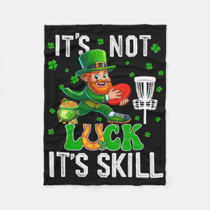 Couverture Polaire Pas de chance Fier Compétence St. Patrick's Day Ho
