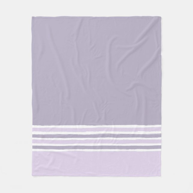 Couverture Polaire Pastel Stripes (Devant)