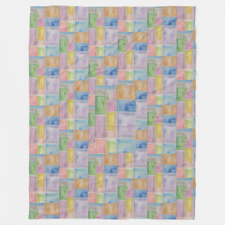 Couverture Polaire Pastel Throw Grand Effet de verre tendu