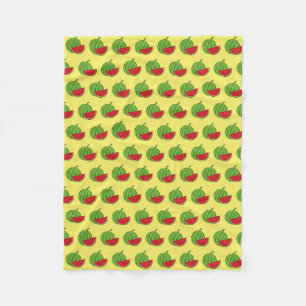 Couverture Polaire Pastèque et tranche