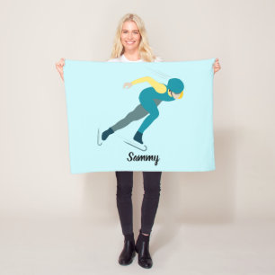 Couverture Polaire Patinage de vitesse