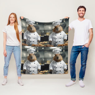 Couverture Polaire Pâtisserie : La Capybara Culinaire