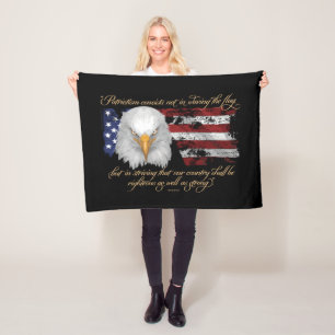Couverture Polaire Patriotisme vertueux