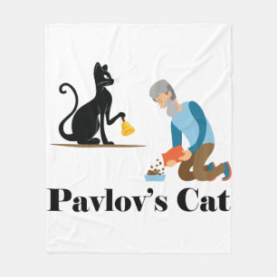 Couverture Polaire Pavlov's Cat Funny Psychology