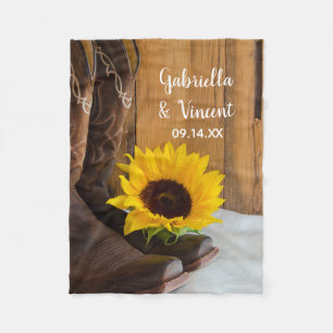 Couverture Polaire Pays Sunflower Mariage Ouest