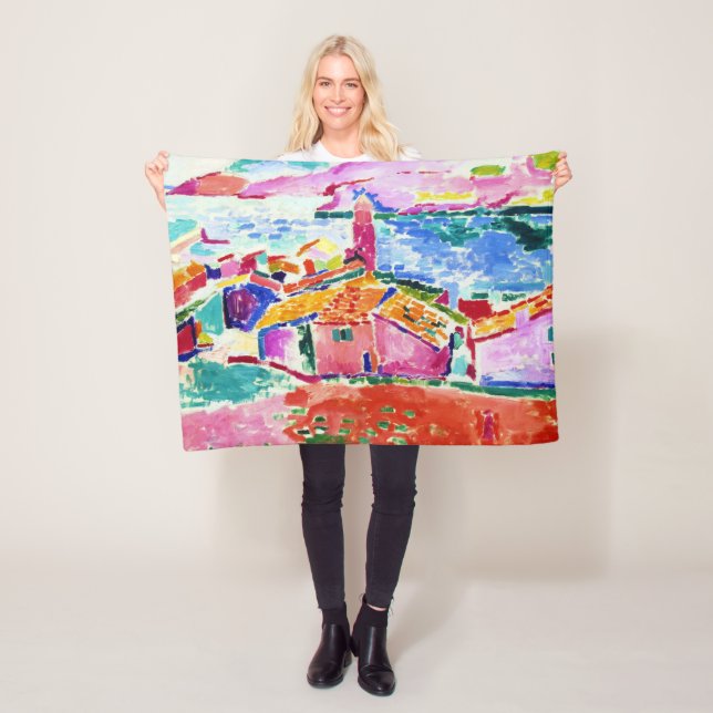 Couverture Polaire Paysage, Matisse (En situation)